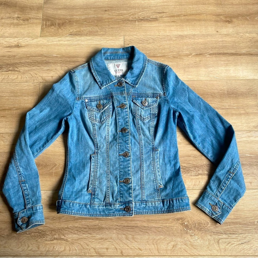 Guess women’s medium jean jacket